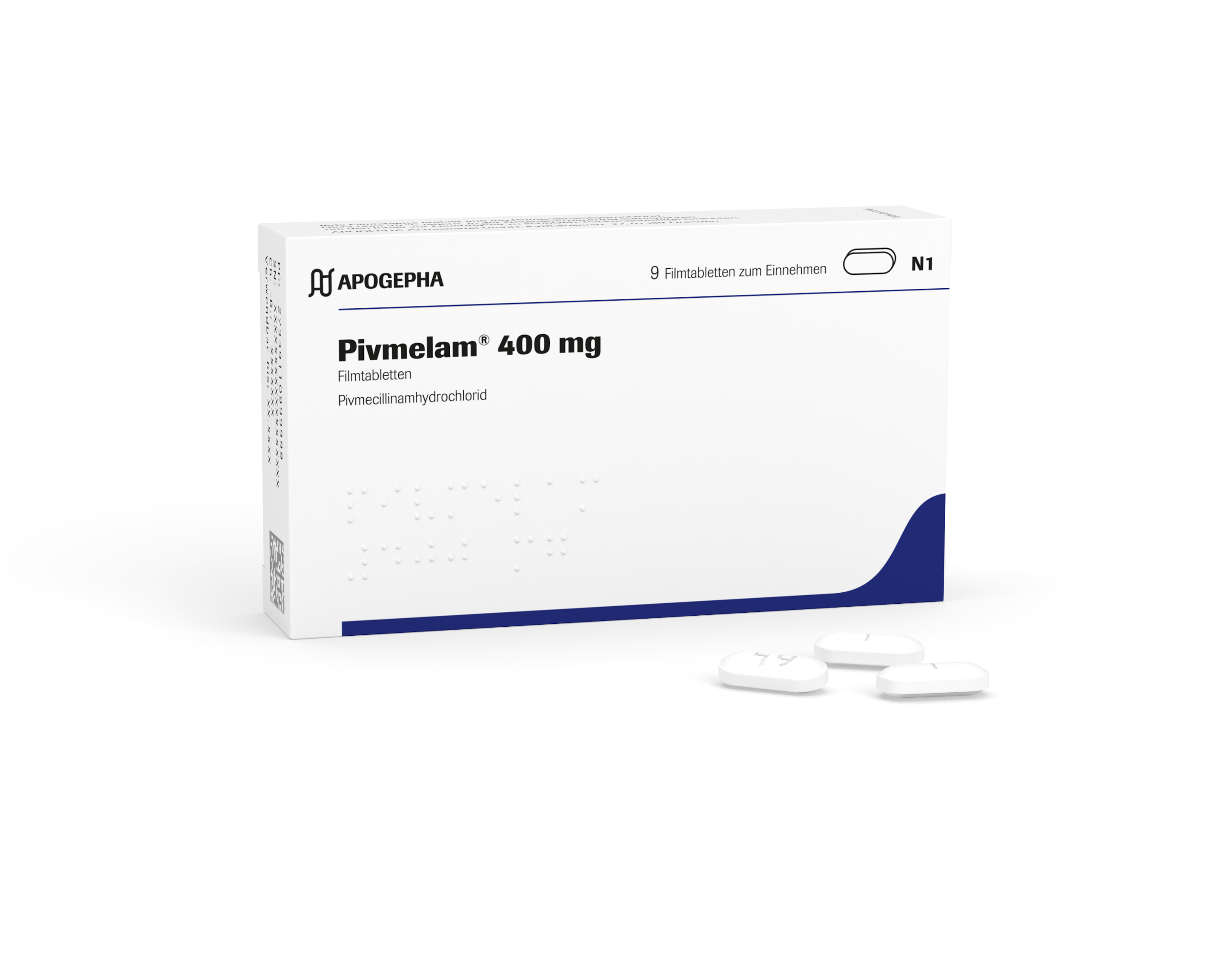 Packshot von Pivmelam® 400 mg