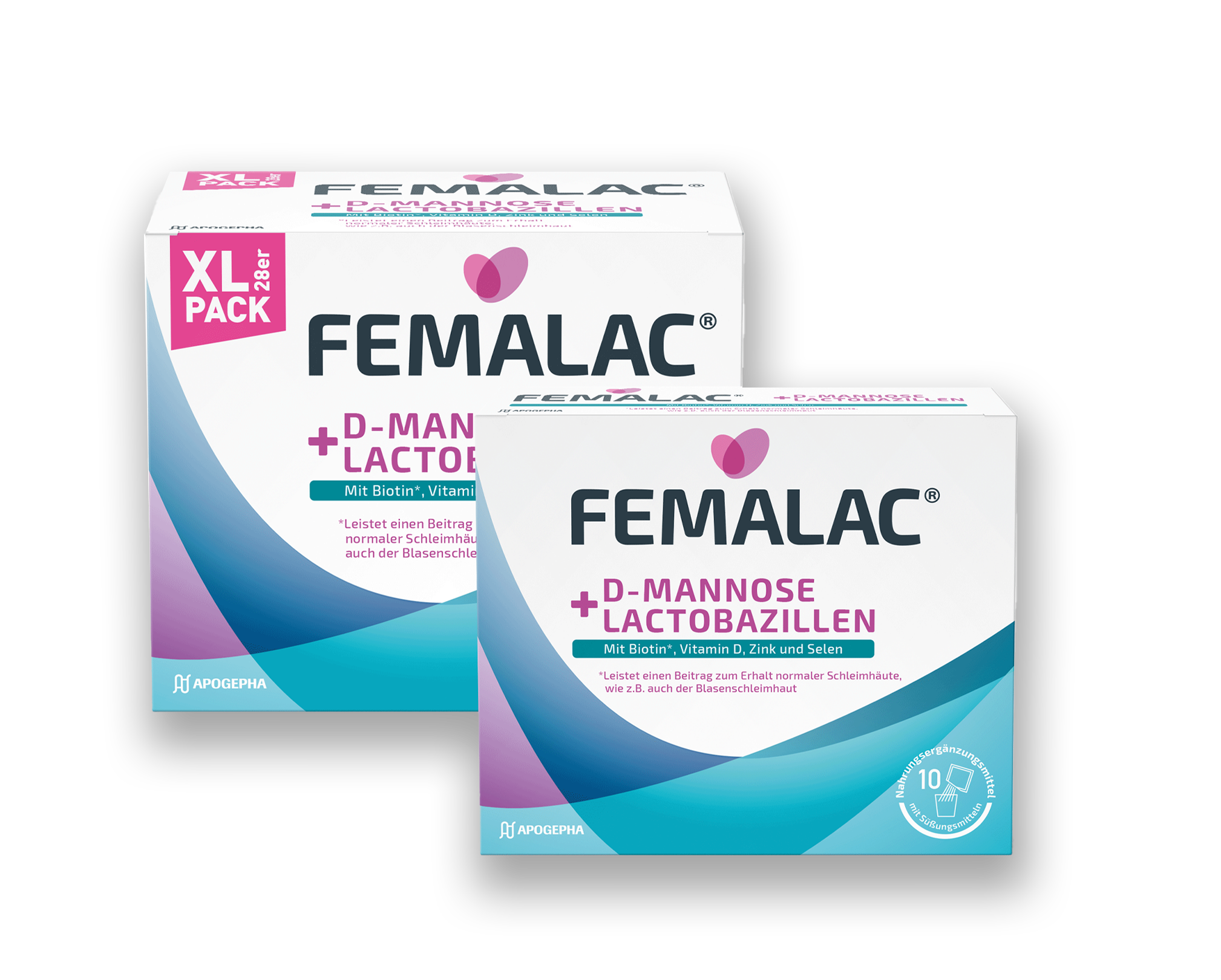 Packshot FEMALAC® D-Mannose + Lactobazillen