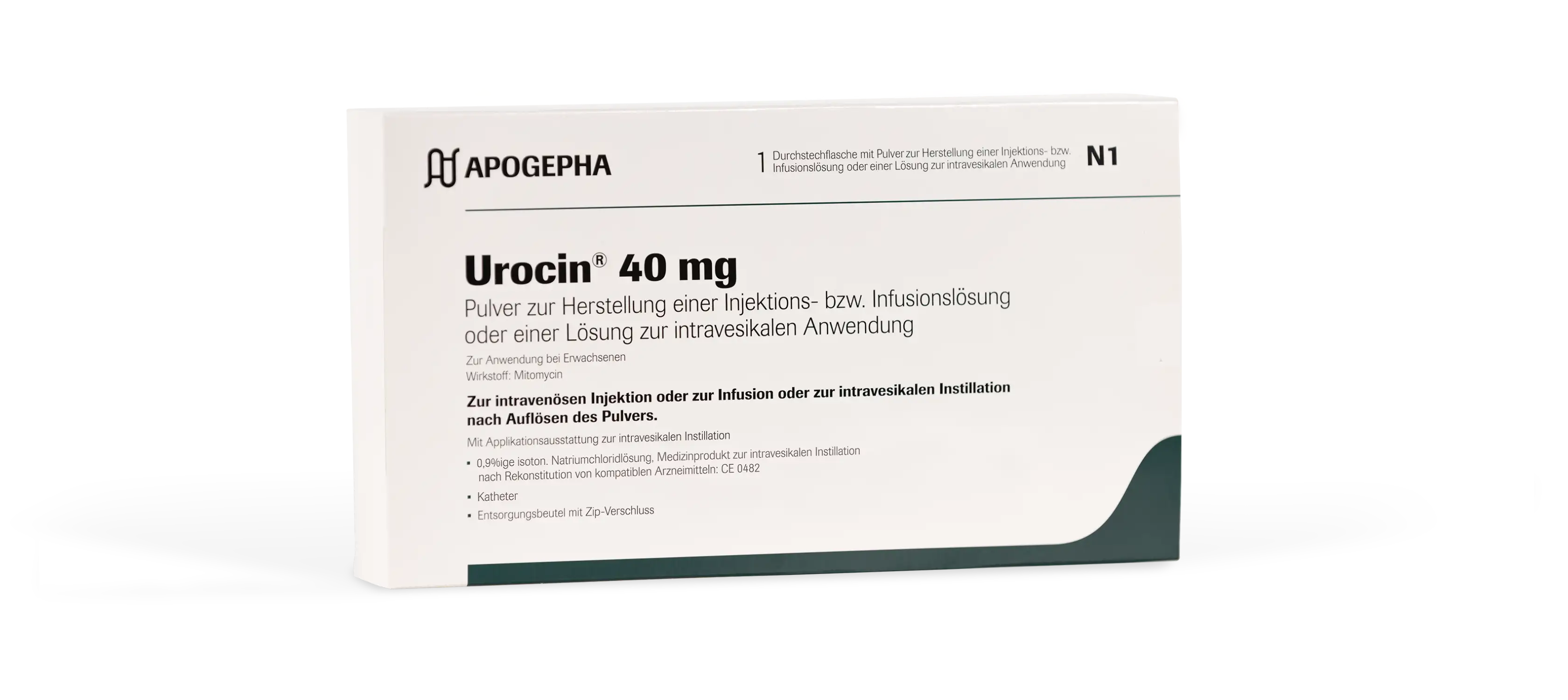 Packshot von Urocin® 40 mg.