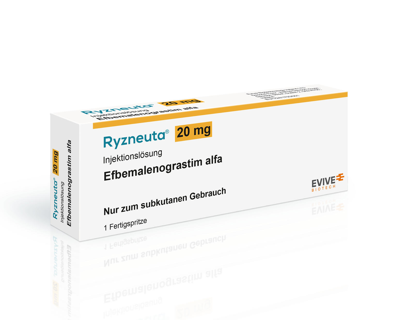 Packshot Ryzneuta 20 mg Injektionslösung