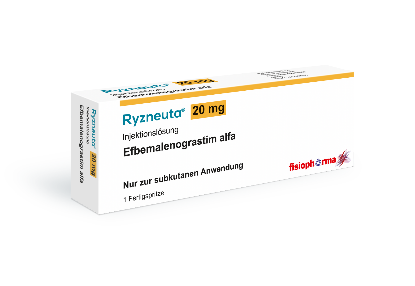 Packshot Ryzneuta 20 mg Injektionslösung