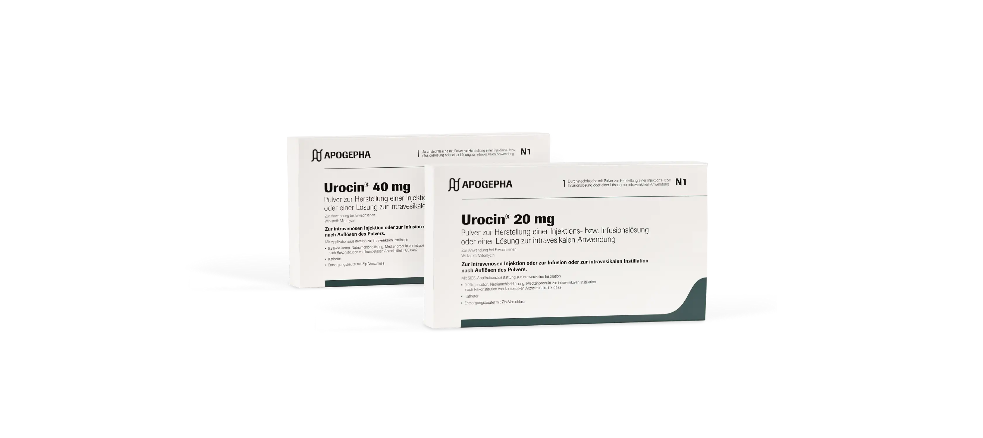 Packshots von Urocin®.